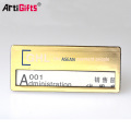 New fashion cheap custom name card badge